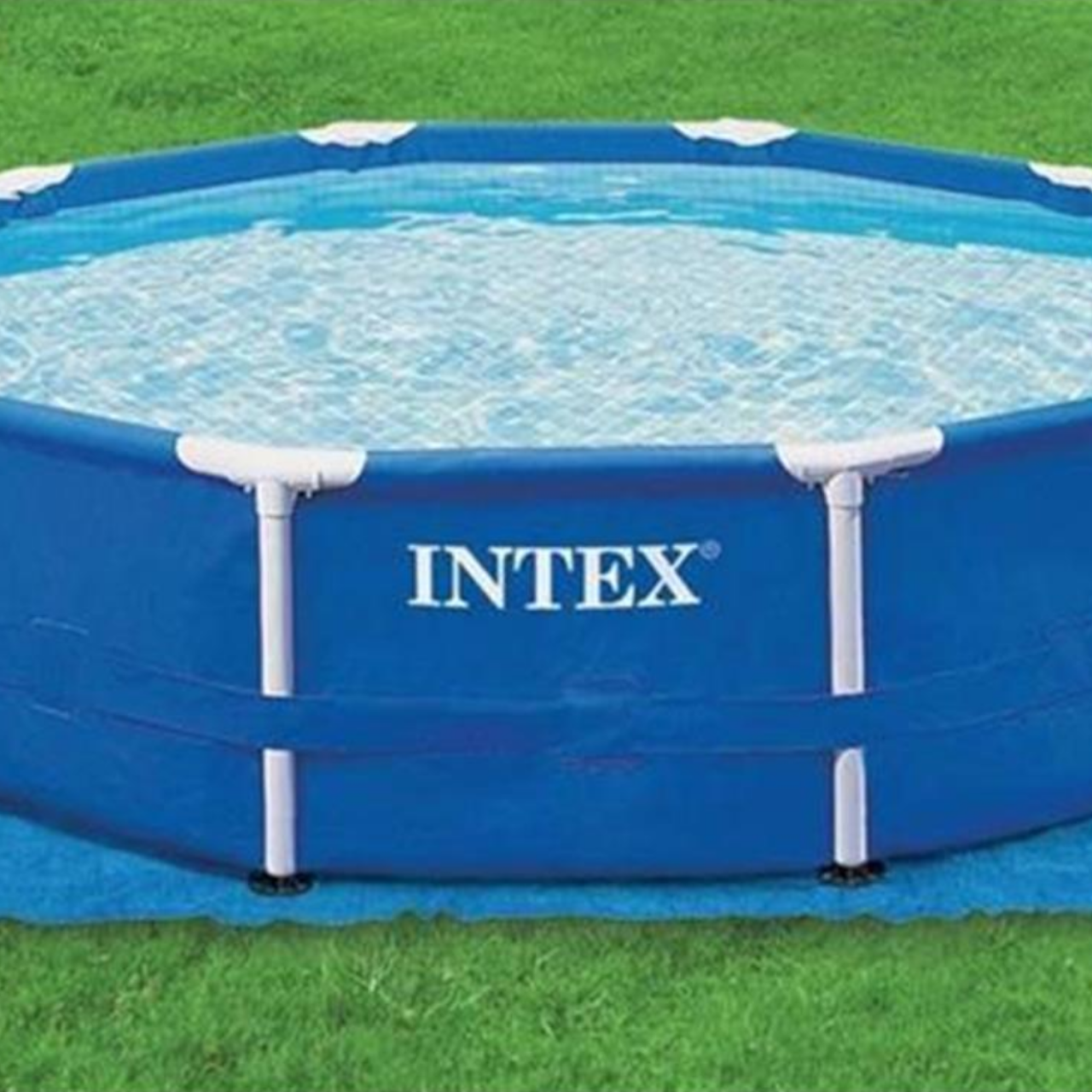 Intex Bodenplane Bodenschutzplane Pool 472x472cm für Easy Set und Frame Pools