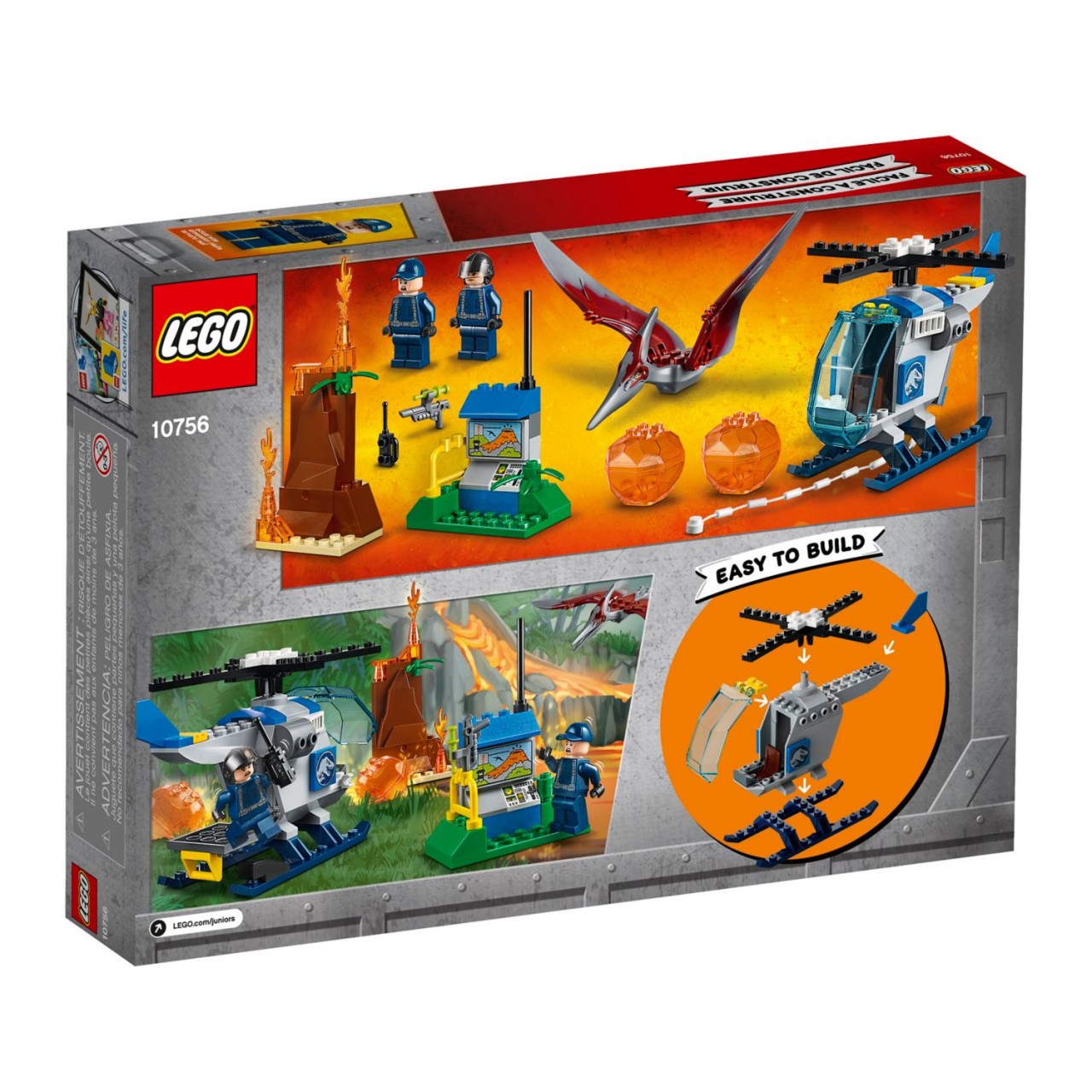 LEGO JUNIORS 10756 Flucht vor dem Pteranodon