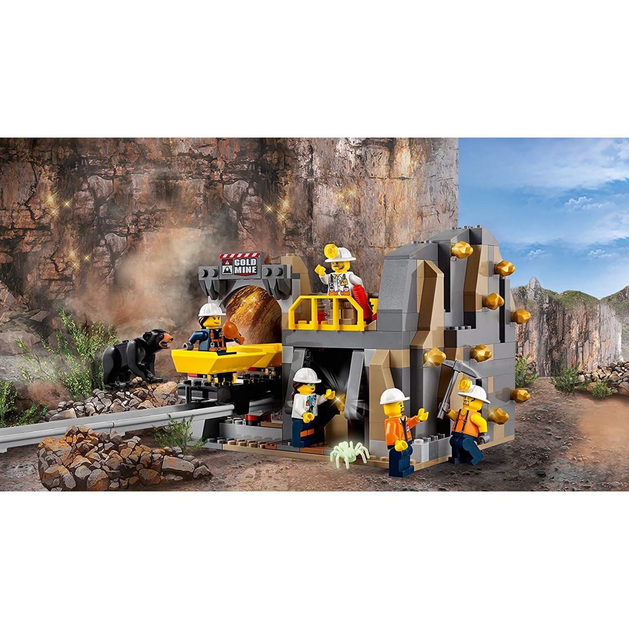 LEGO CITY 60188 Bergbauprofis an der Abbaustätte