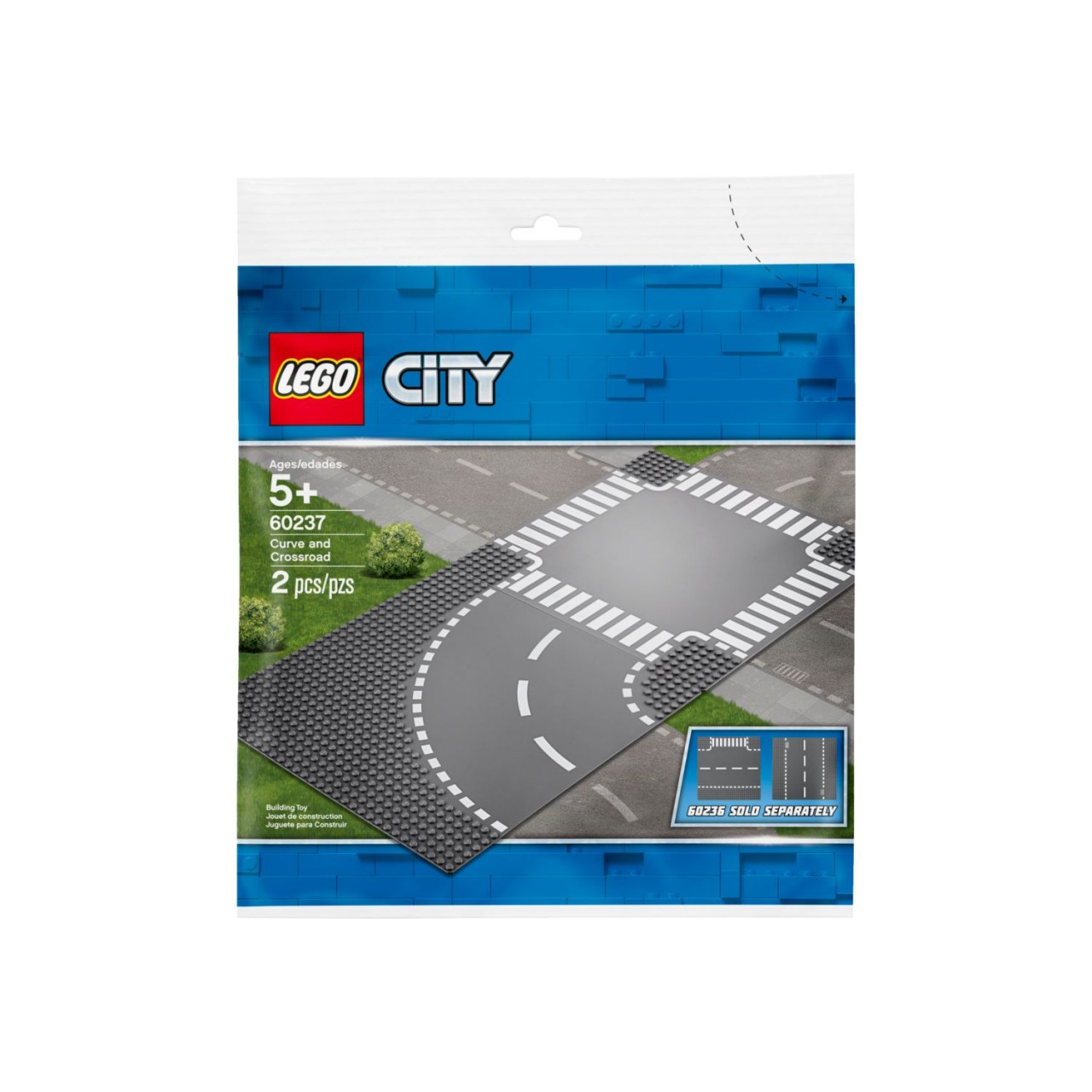 LEGO CITY 60237 Kurve und Kreuzung