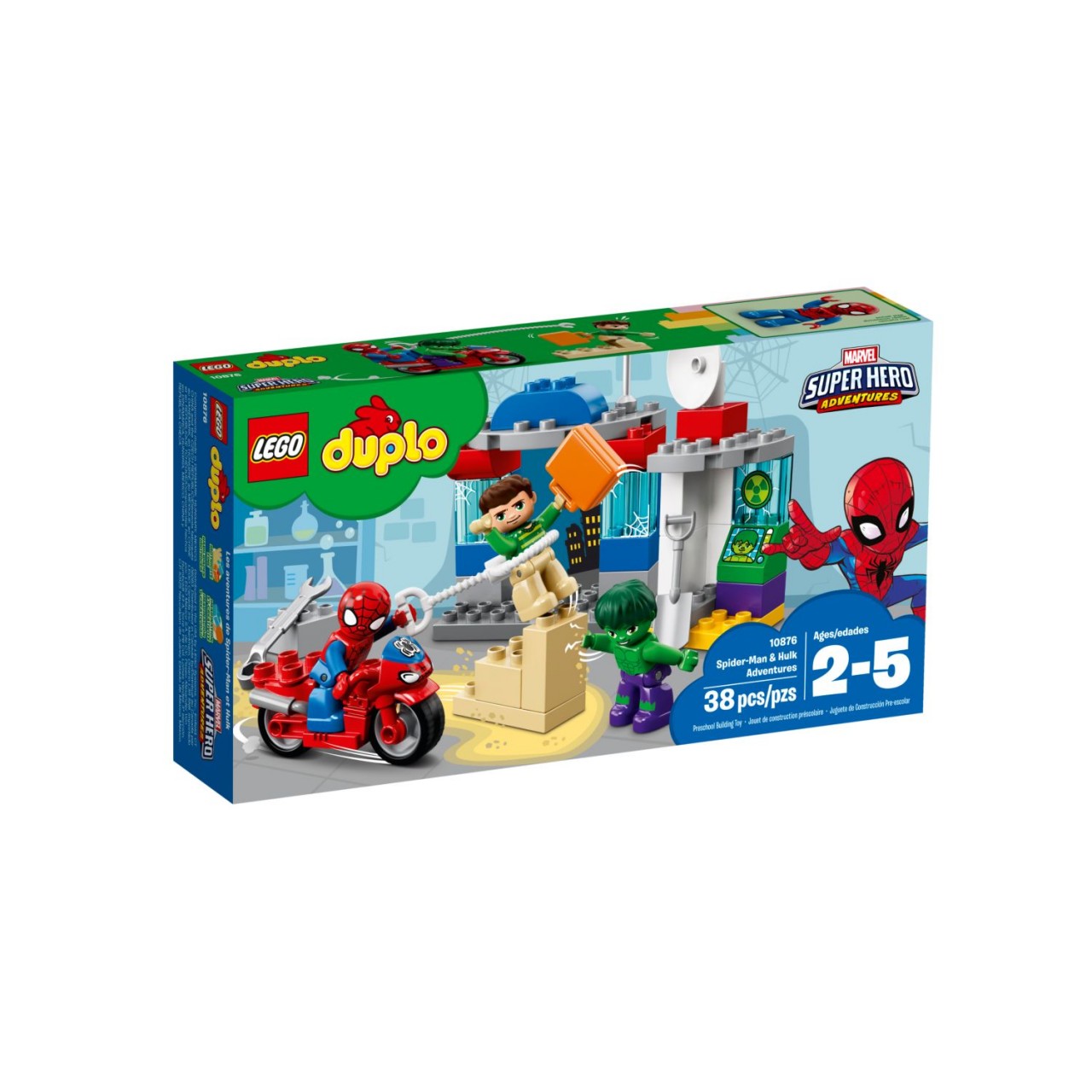 LEGO DUPLO 10876 Die Abenteuer von Spider-Man und Hulk