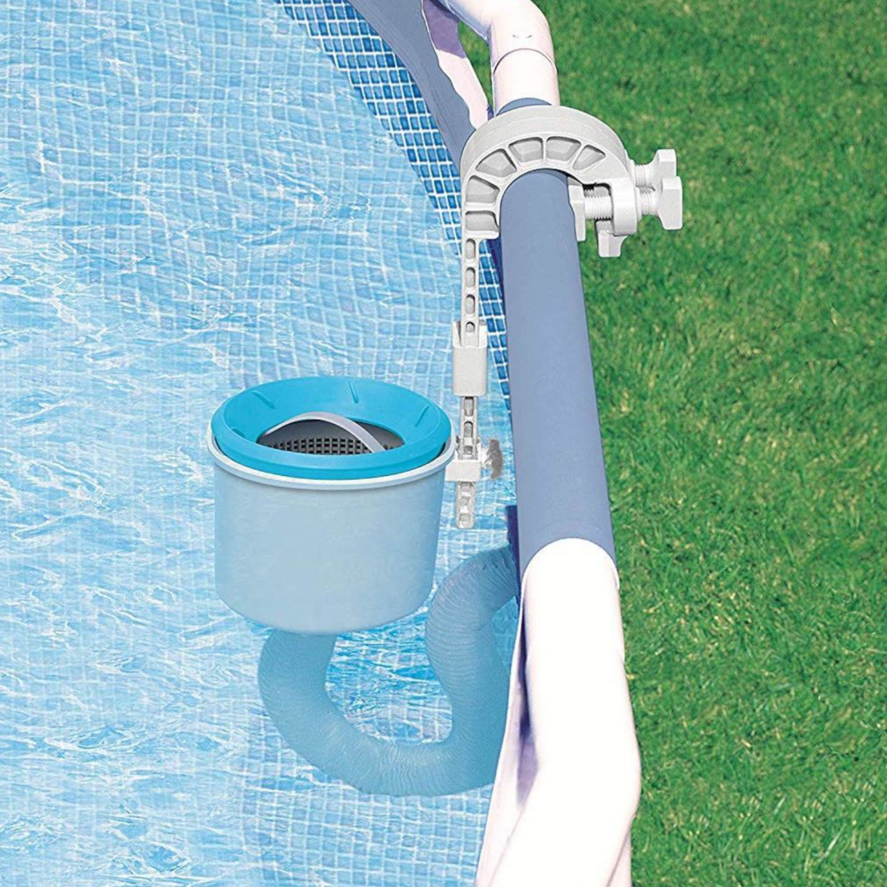 Intex Oberflächenskimmer Skimmer Deluxe Poolreiniger Pool Filter Sauger 28000