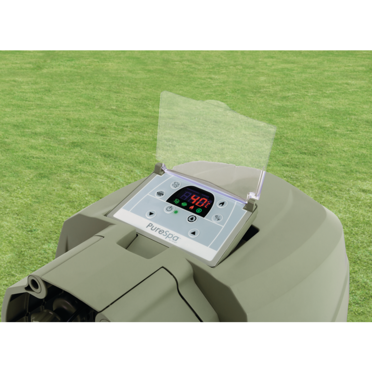 Intex 28426 Whirlpool Pure SPA Bubble Massage 196x71 cm aufblasbar 4 Personen