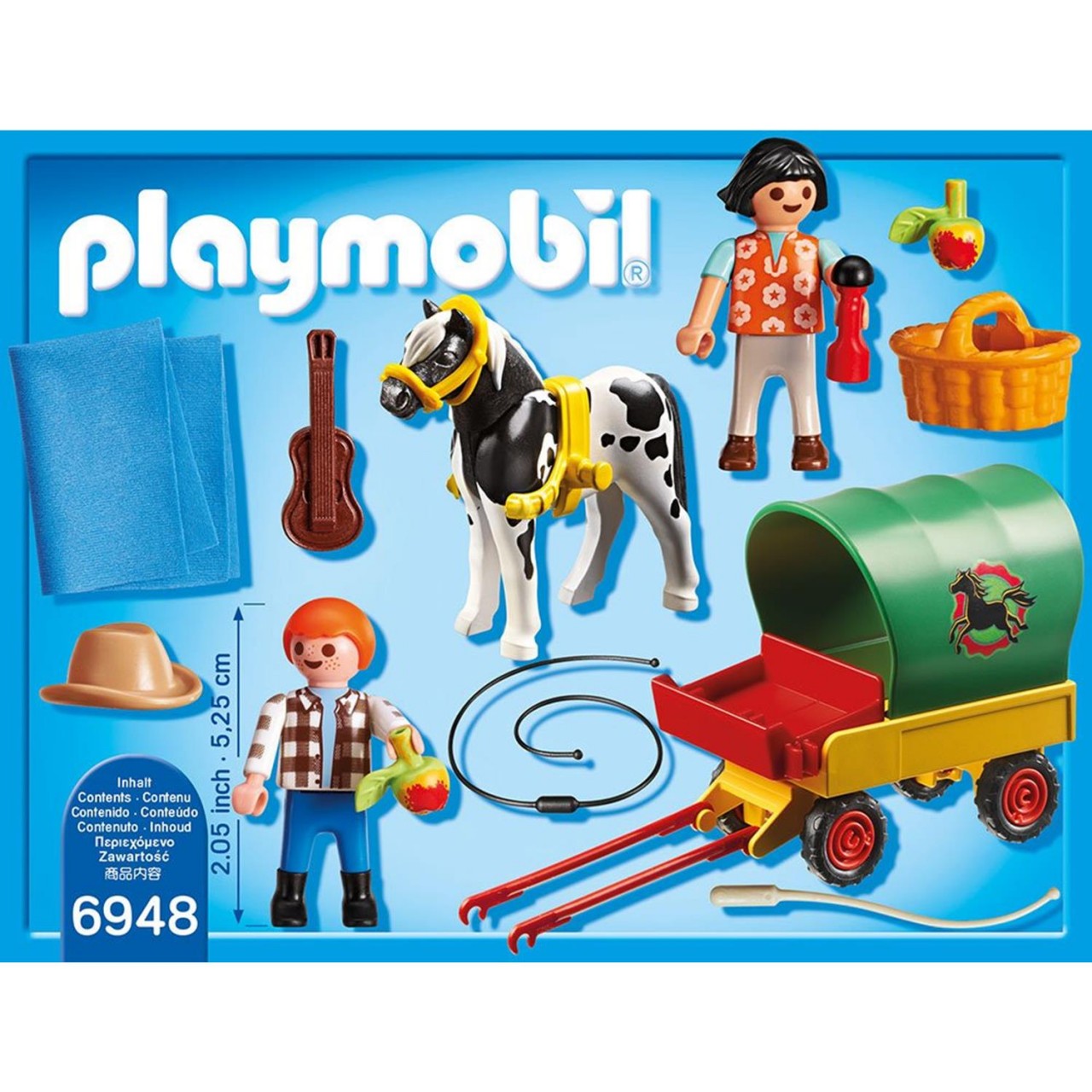 Playmobil 6948 Ausflug mit Ponywagen