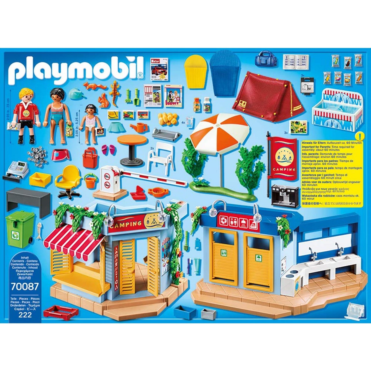 Playmobil 70087 Großer Campingplatz