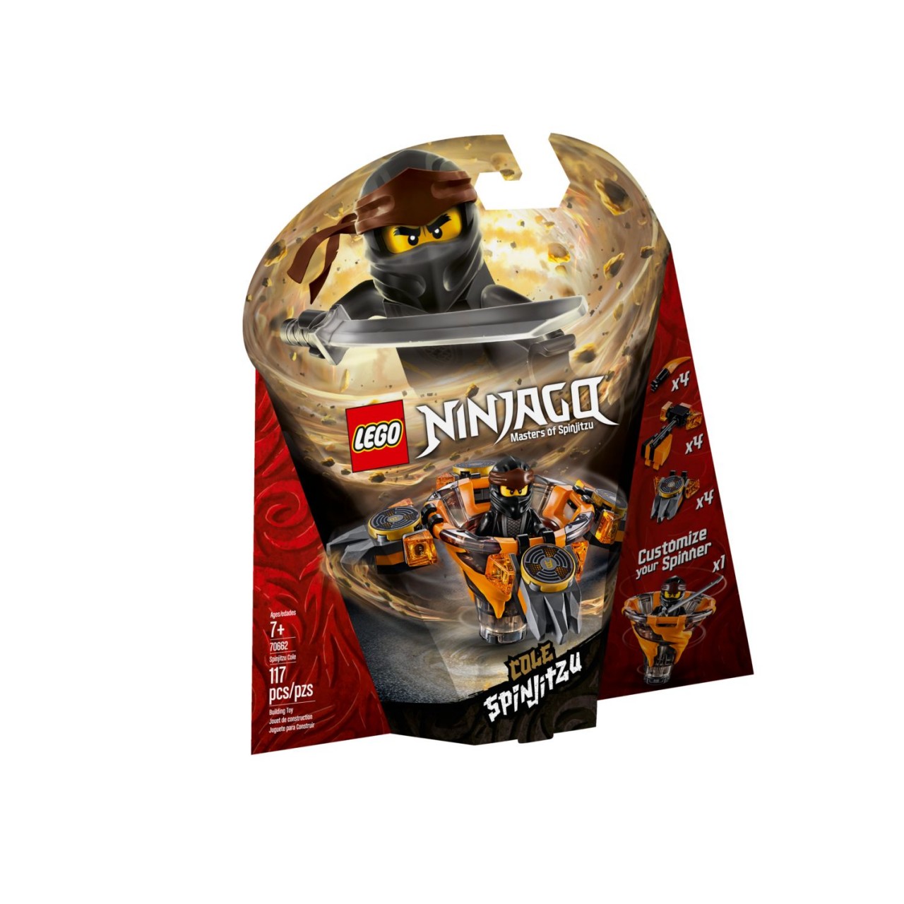 LEGO NINJAGO 70662 Spinjitzu Cole