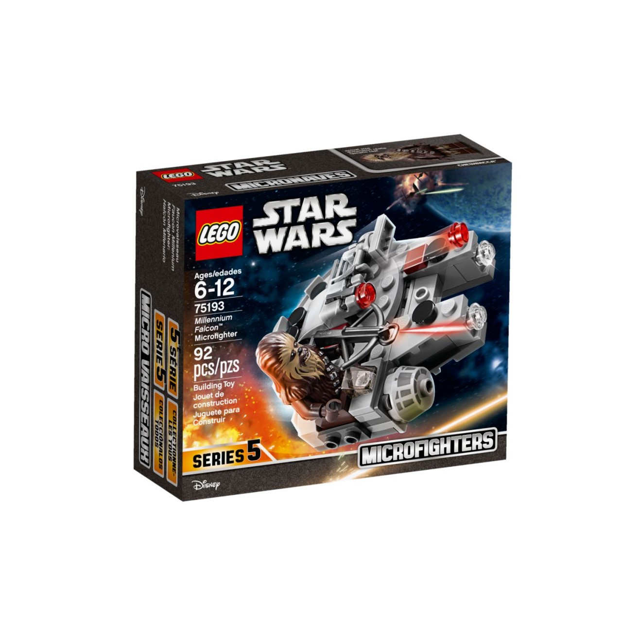 LEGO STAR WARS 75193 Millennium Falcon Microfighter