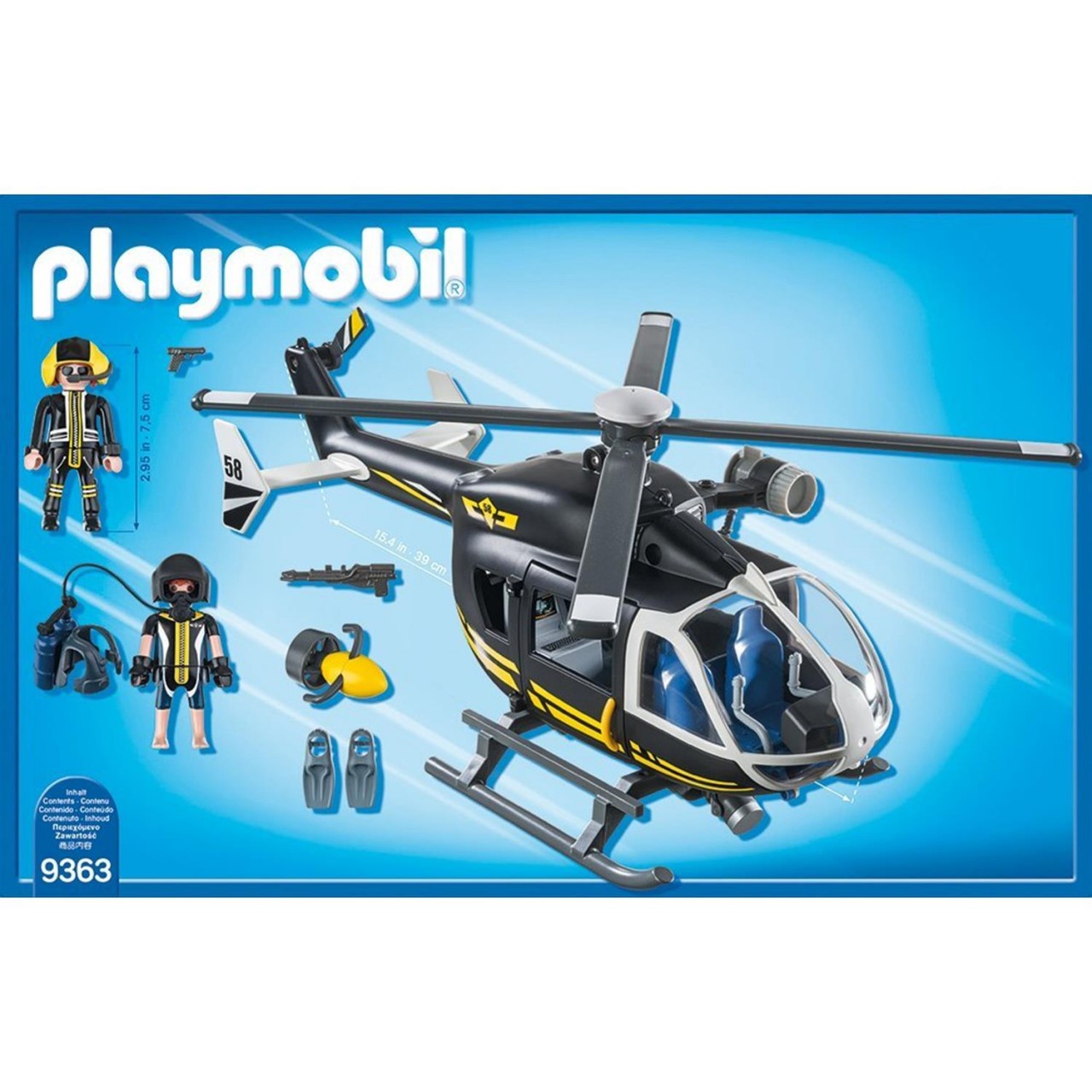 Playmobil 9363 SEK-Helikopter