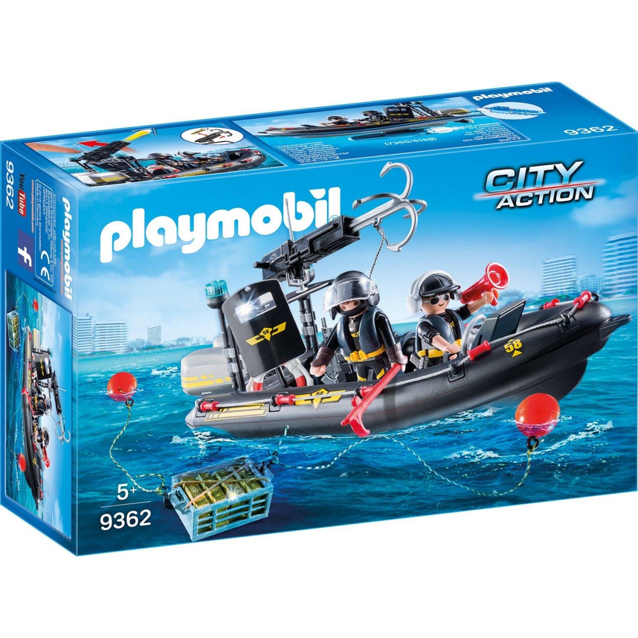 Playmobil 9362 SEK-Schlauchboot