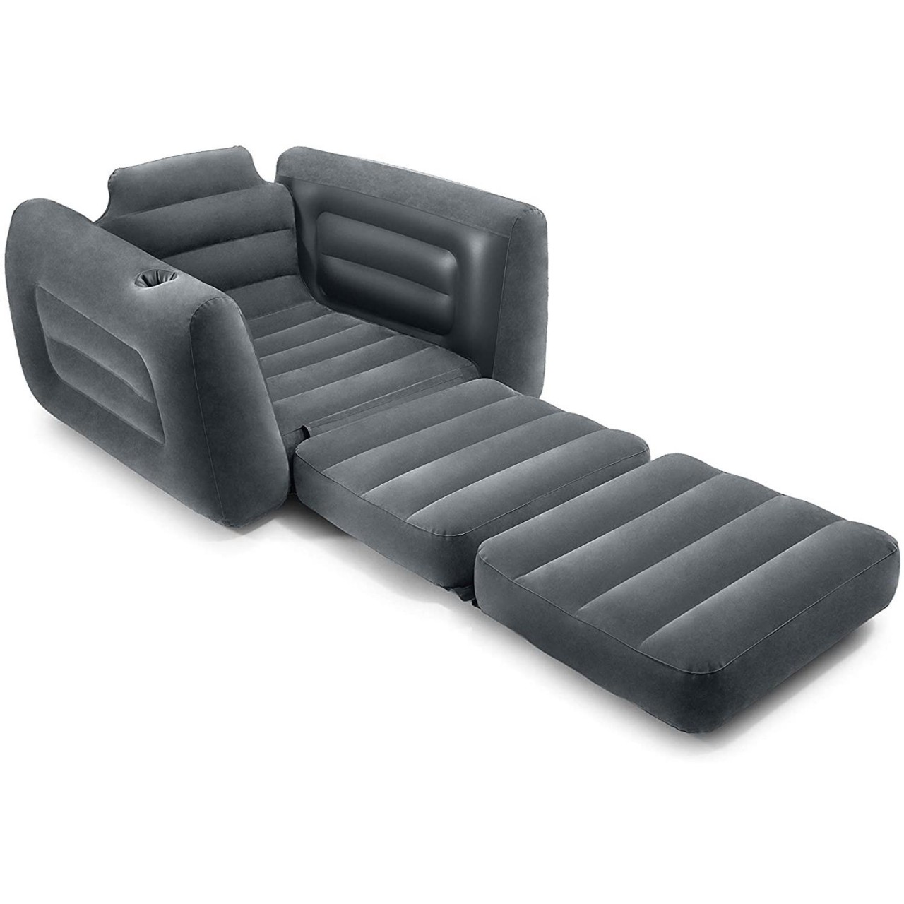 Intex Sofa Couch Lounge Sessel Luftbett Gästebett aufblasbar 117x224x66 cm 66551