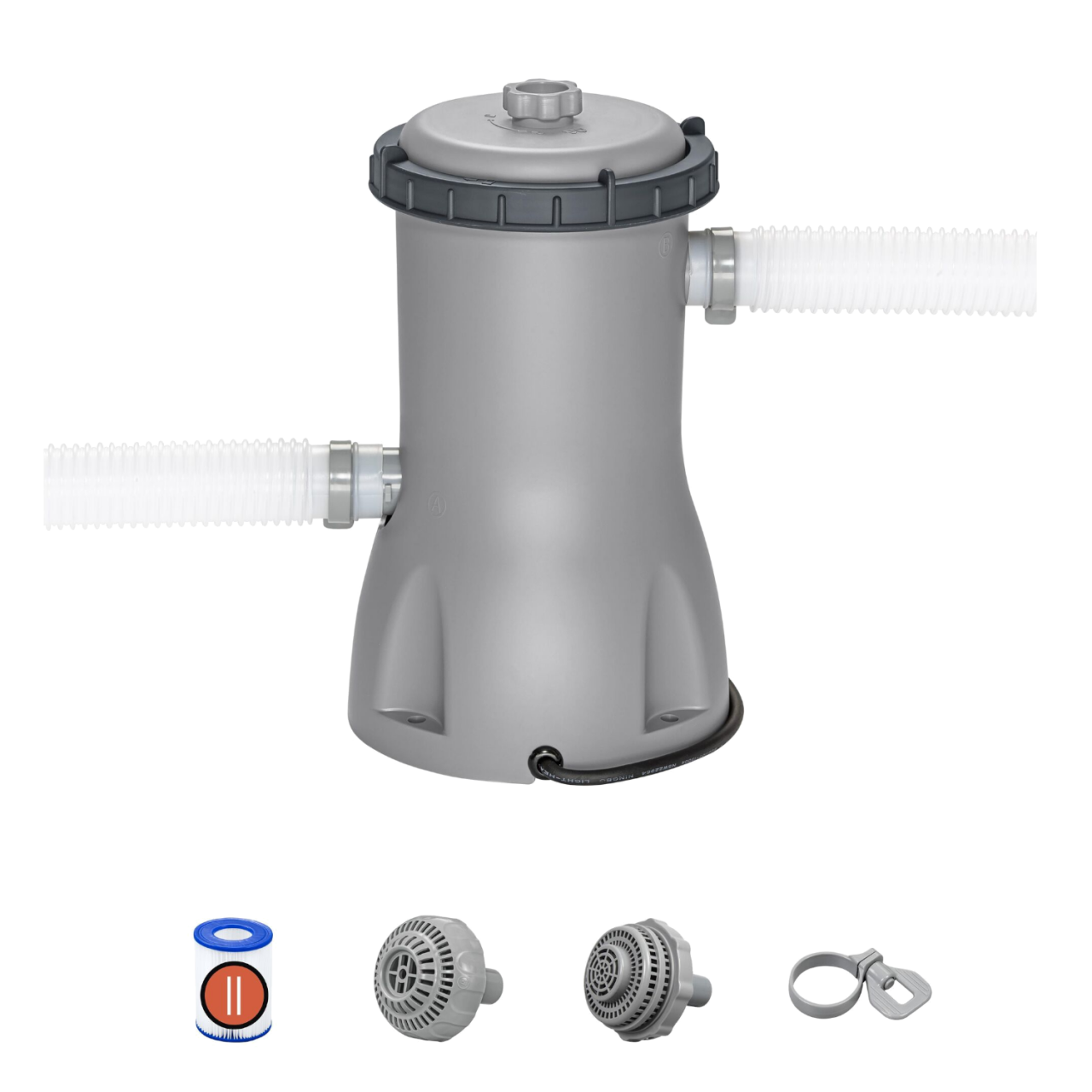 Bestway 58386 Filterpumpe Flowclear Poolreinigung + Filter Pumpleistung 3.028L/h