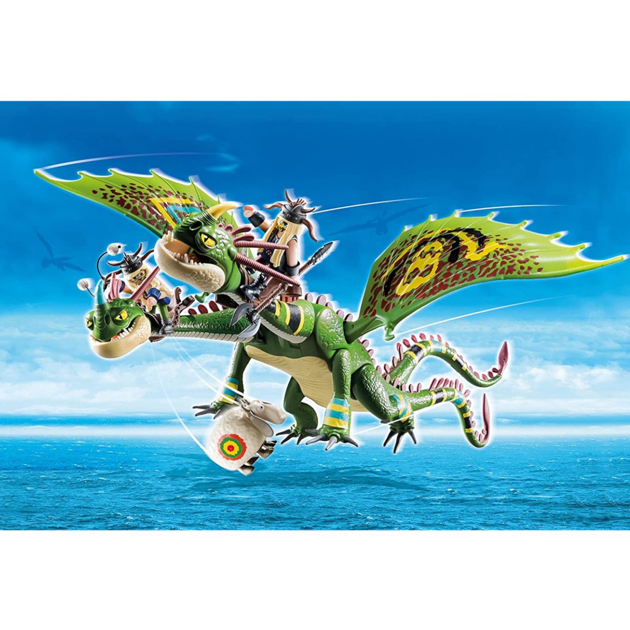Playmobil 70730 DreamWorks Dragons: Raffnuss und Taffnuss mit Kotz und Würg