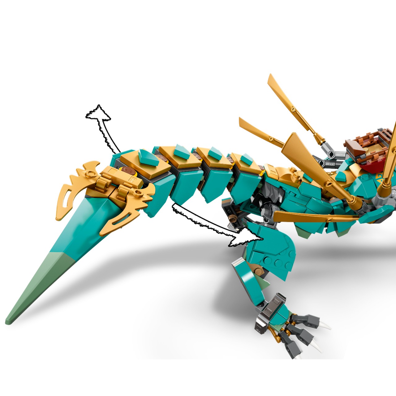 Lego NINJAGO 71746 Dschungeldrache