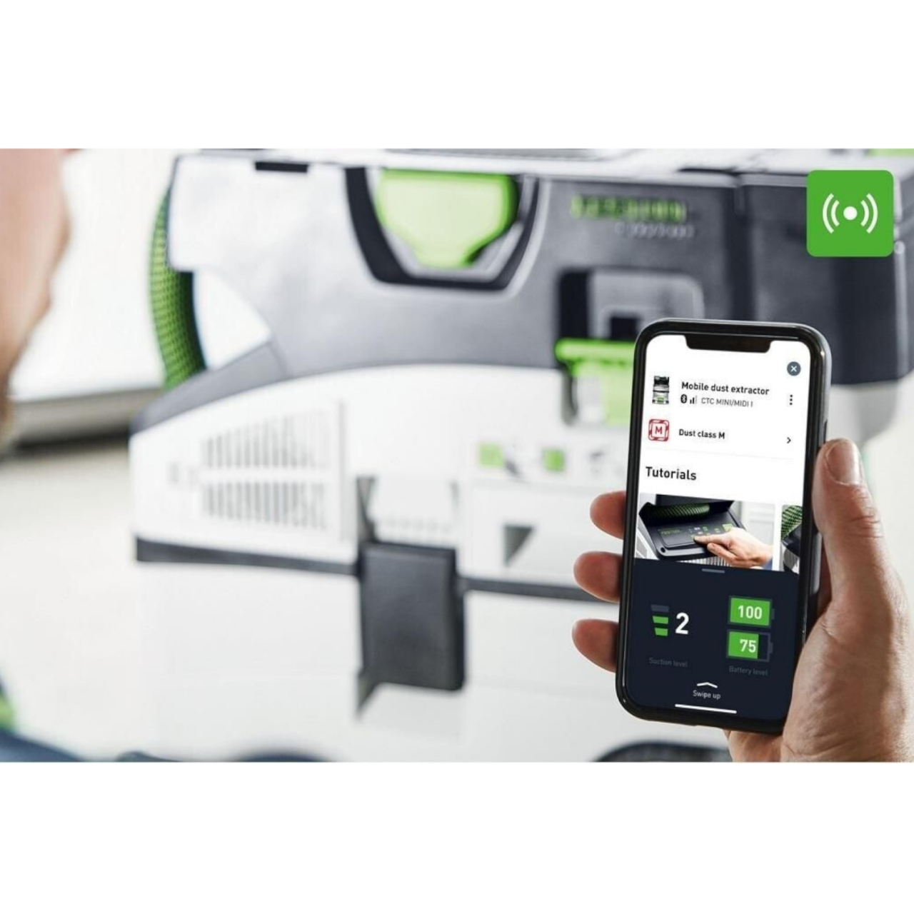 Festool 578309 CLEANTEC CTL MIDI I Absaugmobil Nass-Trockensauger