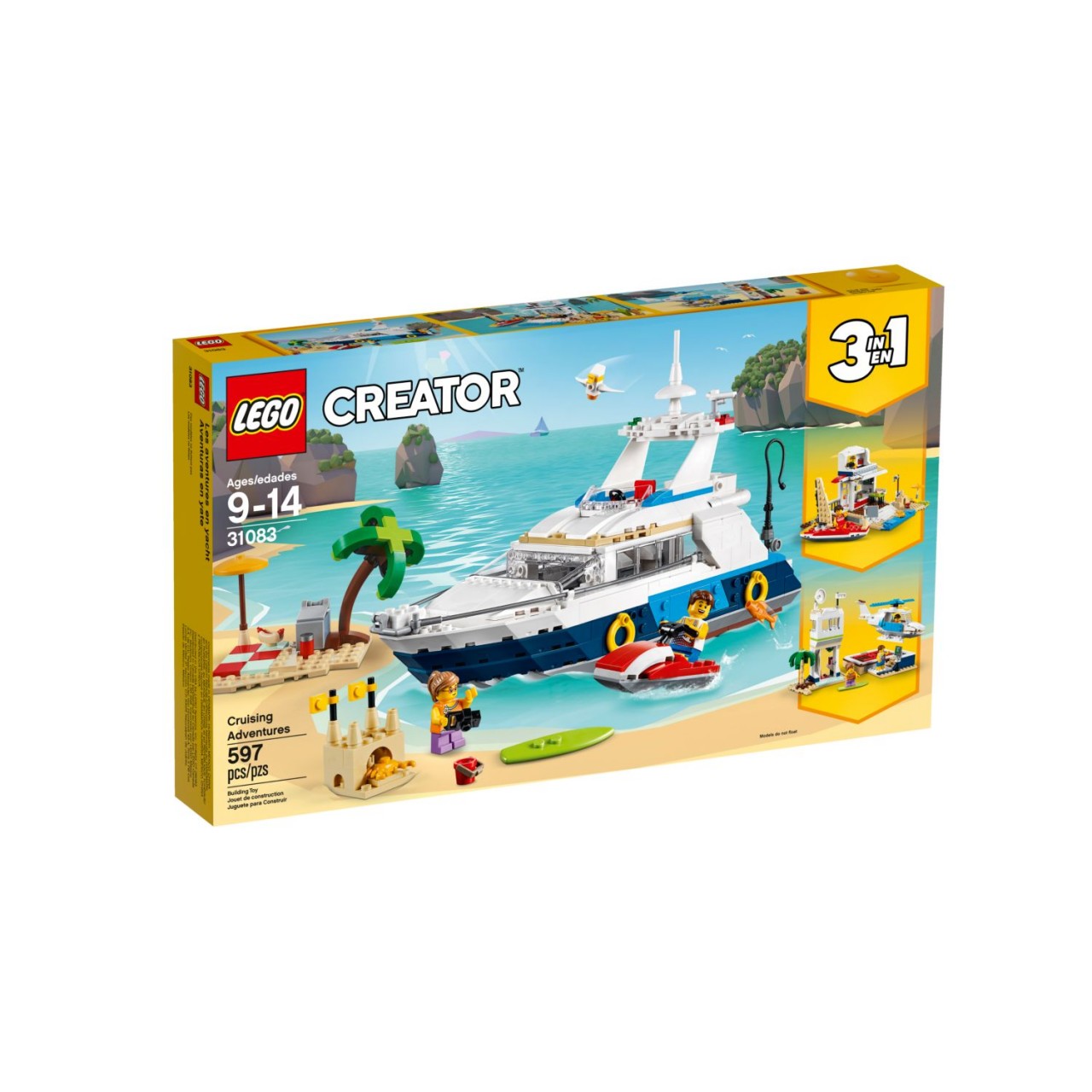 LEGO CREATOR 31083 Abenteuer Yacht