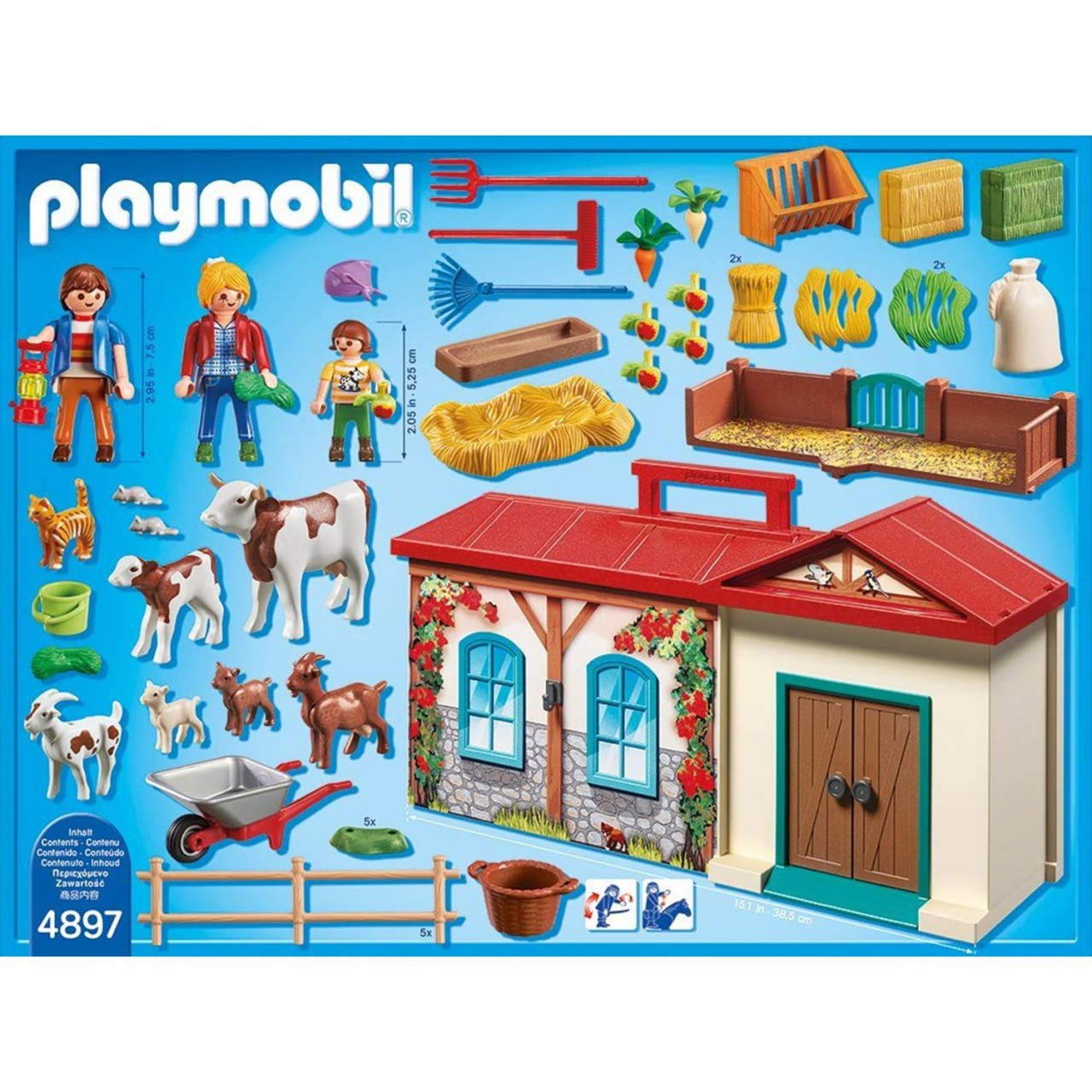Playmobil 4897 Mitnehm-Bauernhof