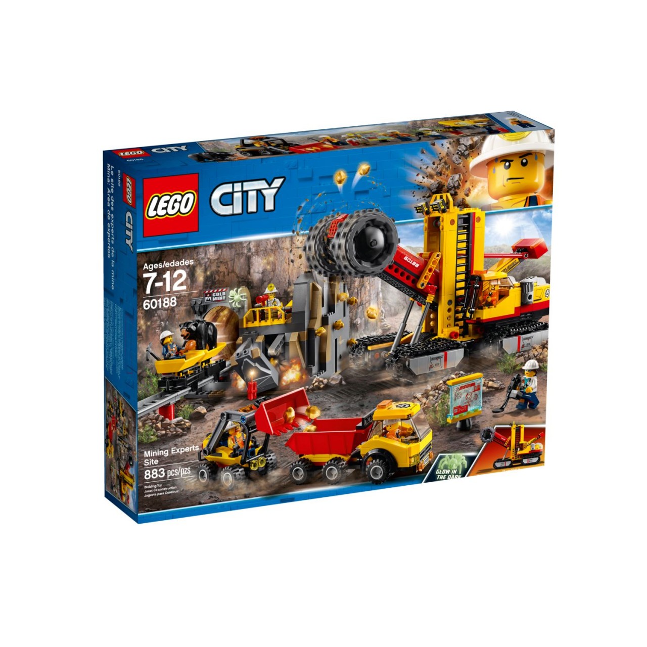 LEGO CITY 60188 Bergbauprofis an der Abbaustätte