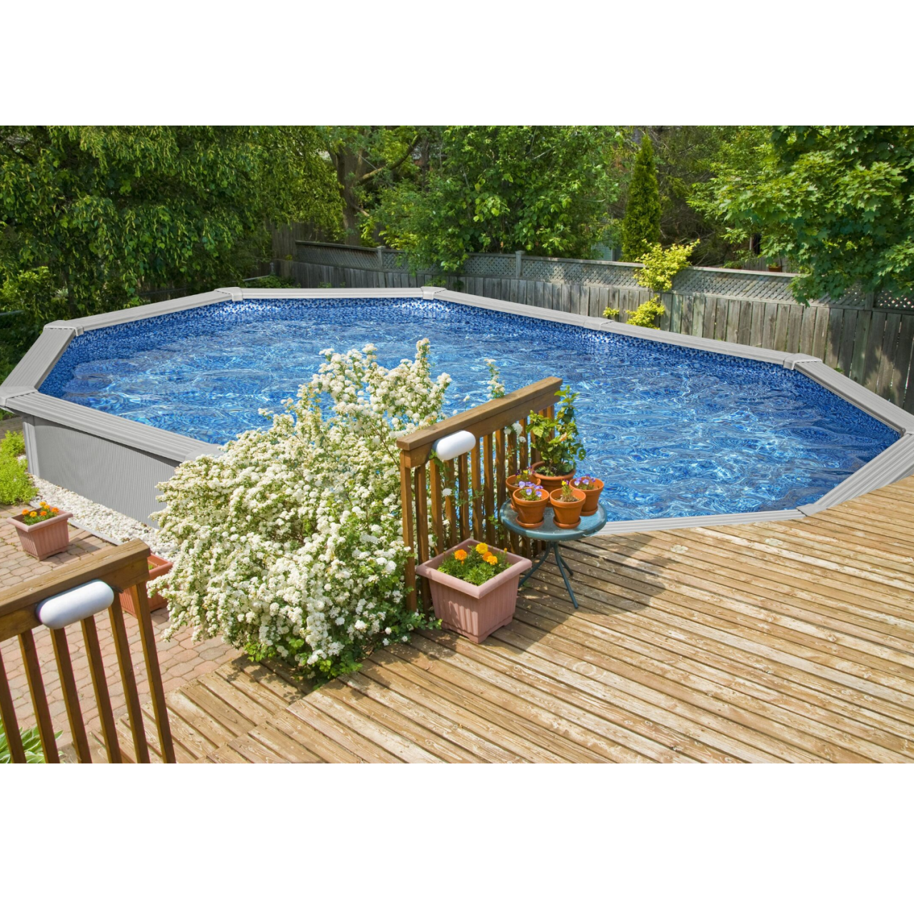 Bestway 56586 Stahlwandpool Hydrium Swimmingpool 500x360x120cm Pool Komplett-Set