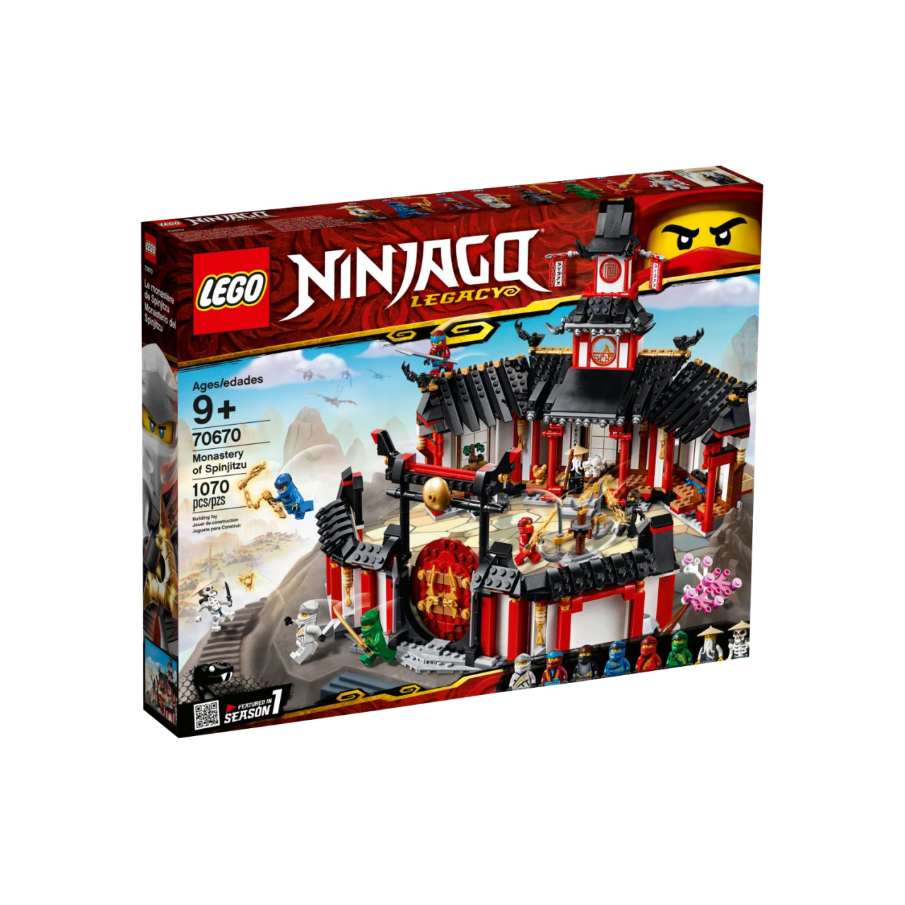 LEGO NINJAGO 70670 Kloster des Spinjitzu