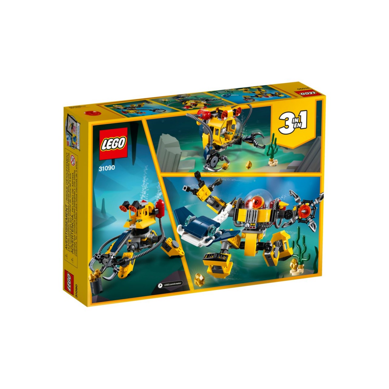 LEGO CREATOR 31090 Unterwasser-Roboter