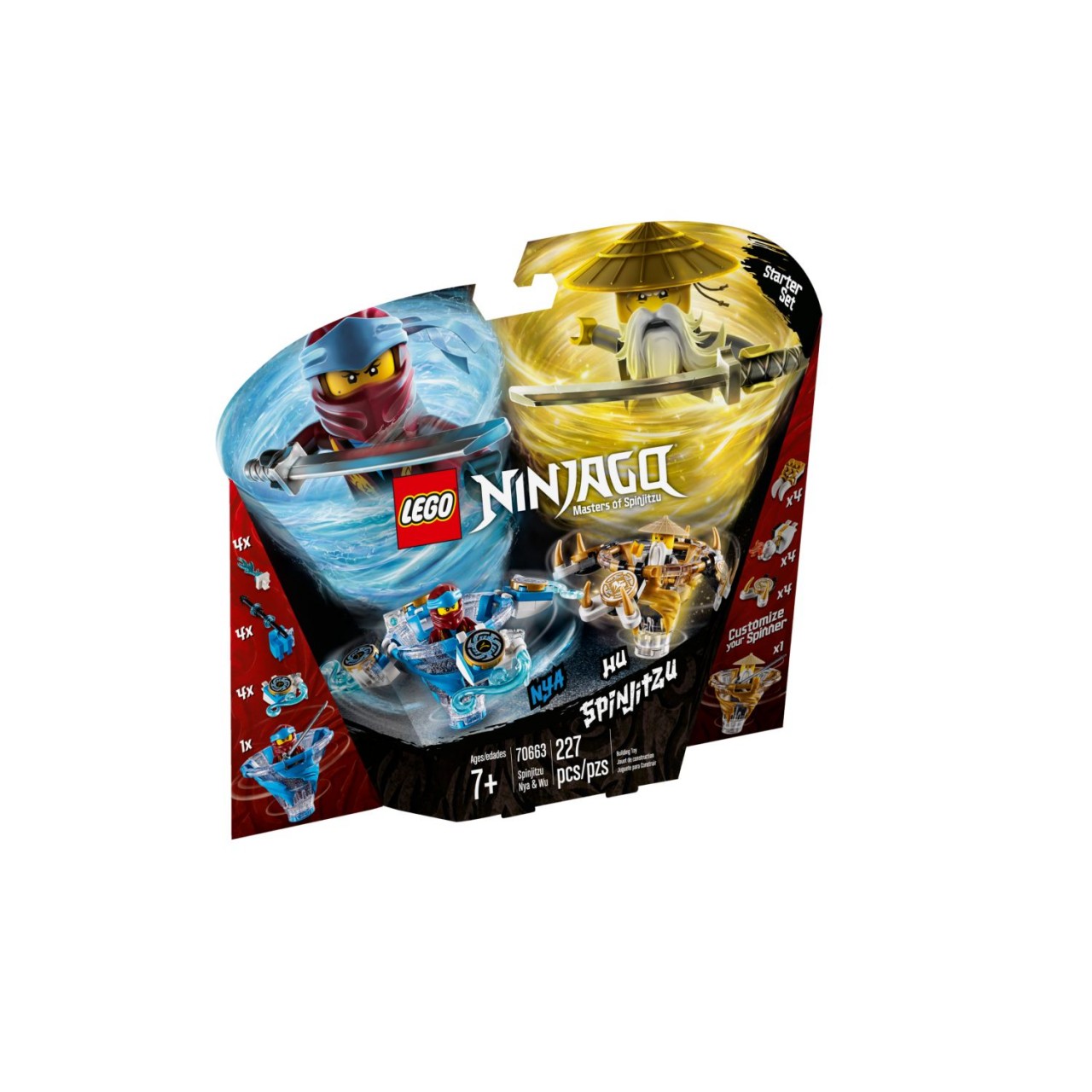 LEGO NINJAGO 70663 Spinjitzu Nya &amp; Wu