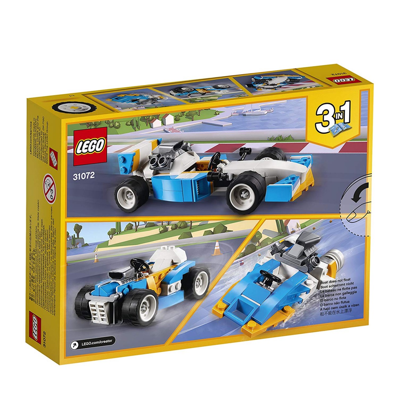 LEGO CREATOR 31072 Ultimative Motor-Power