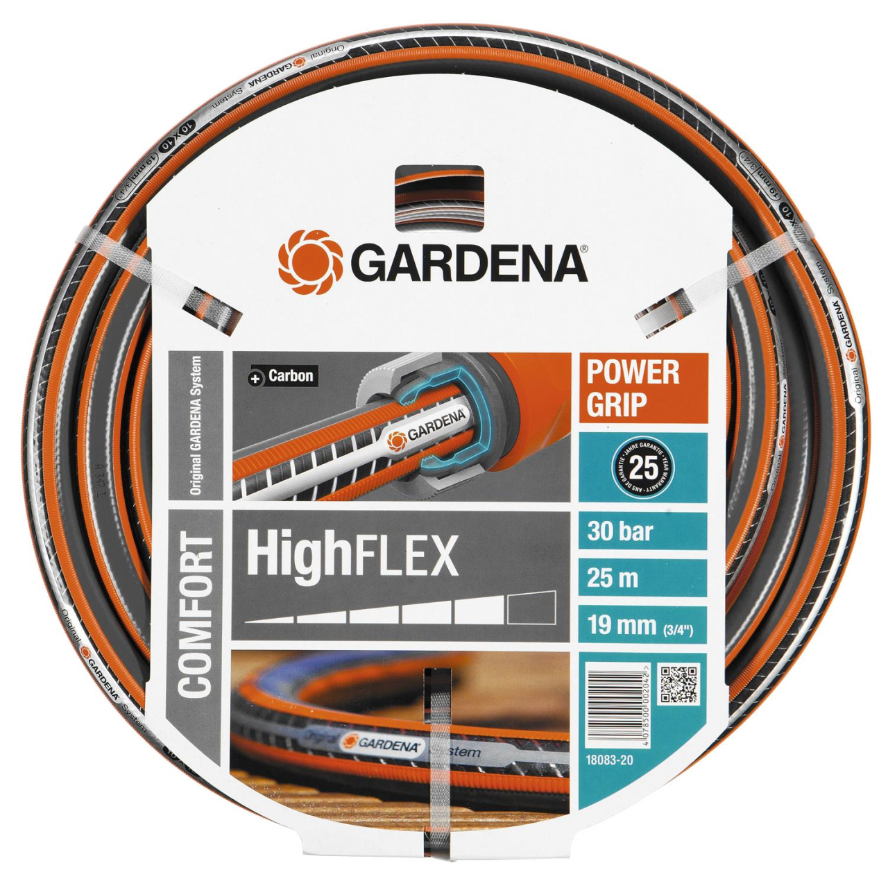 Gardena 18083-20 Comfort HighFLEX Schlauch Gartenschlauch Wasserschlauch 25m