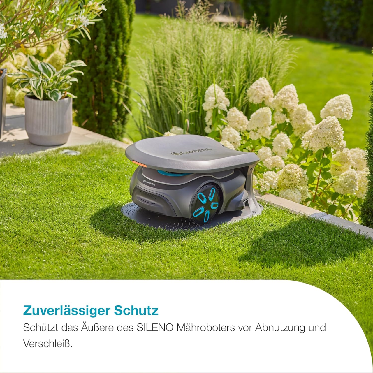 Gardena 15025-20 Garage für Mähroboter smart SILENO pro / max / sense / free