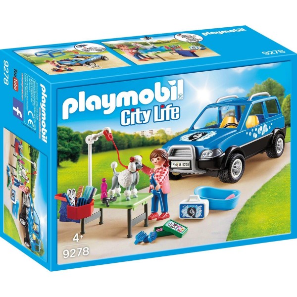 Playmobil 9278 Mobiler Hundesalon