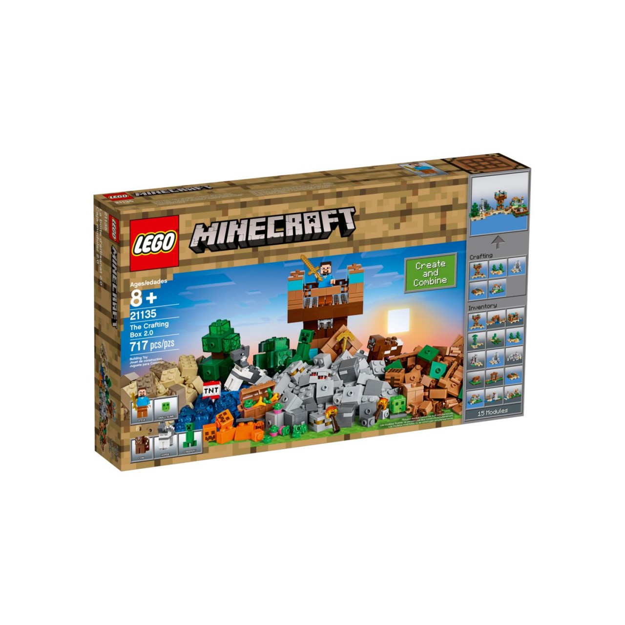 LEGO MINECRAFT 21135 Die Crafting-Box 2.0