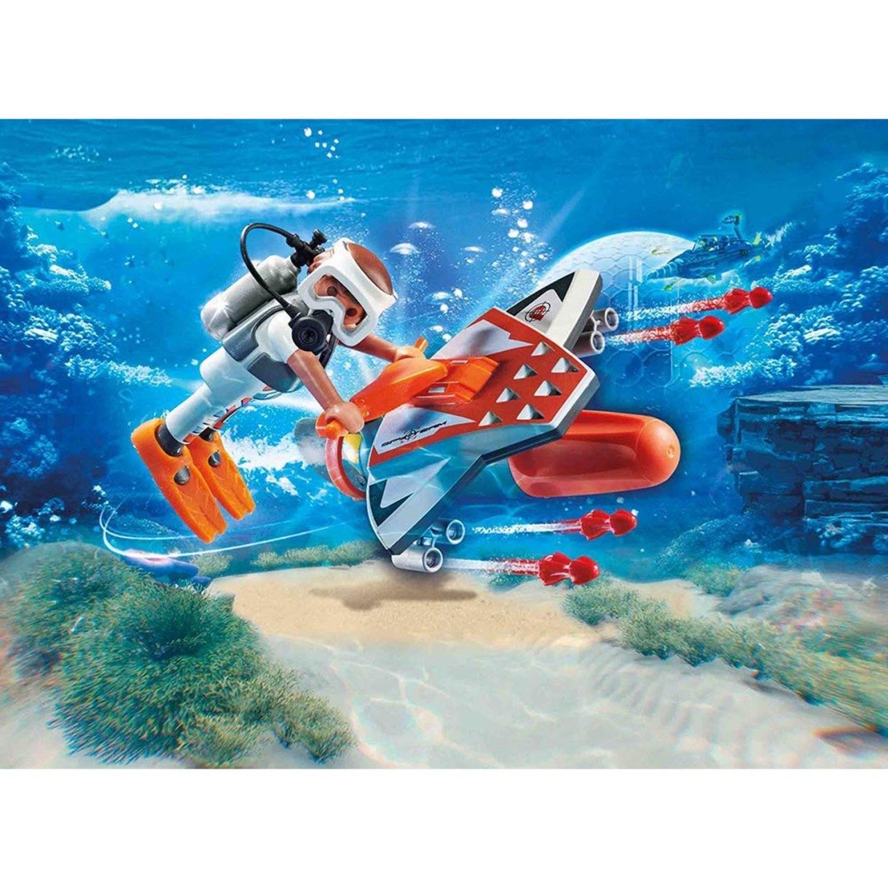Playmobil 70004 SPY TEAM Underwater Wing