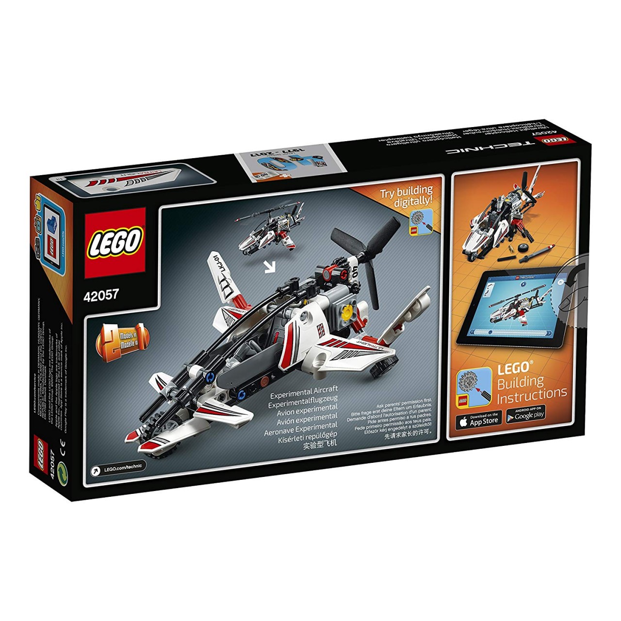 LEGO TECHNIC 42057 Ultraleicht-Hubschrauber